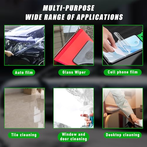 Professional Car Window Tint Kit with Squeegee (Red)