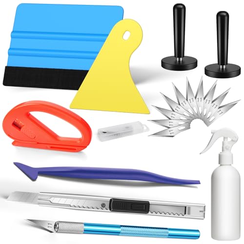 Professional 19-Piece Car Window Tint Kit with Tools