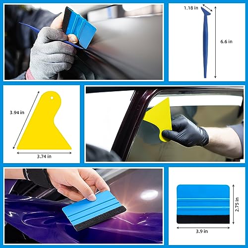 Professional 19-Piece Car Window Tint Kit with Tools
