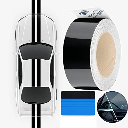 3M Black Gloss Vinyl Wrap Film Kit (2"x25')