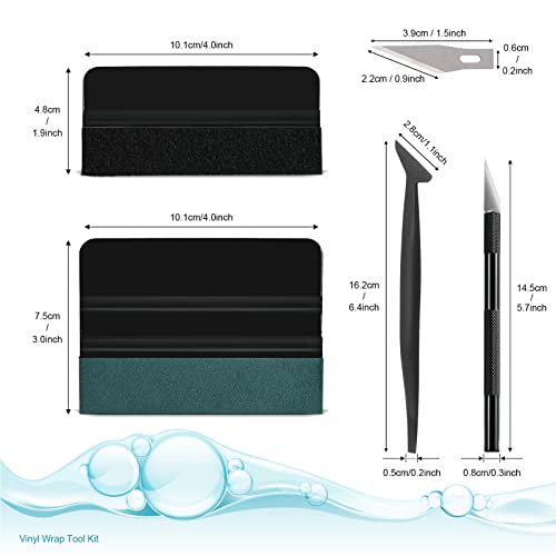 Car Window Tint Installation Kit - Vinyl Wrap Tools