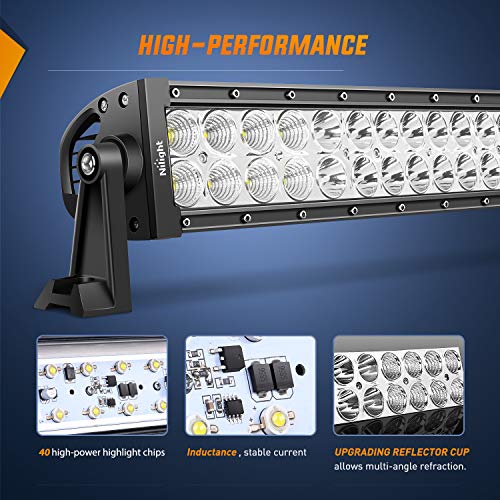 Nilight 22" 120W LED Off Road Light Combo