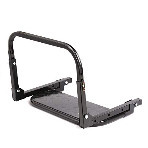 Folding Adjustable Tire Step for Trucks and SUVs