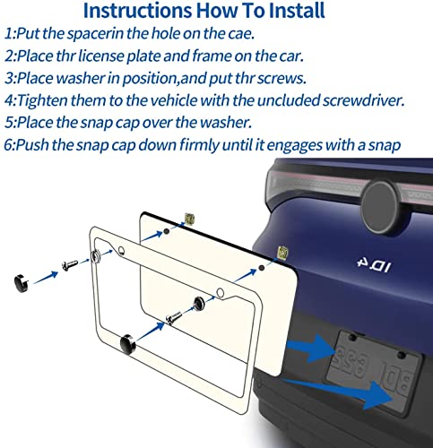 Army Veteran License Plate Frame - 2 Pack Silver