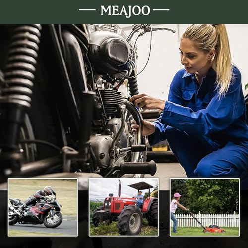 MEAJOO 6PCS 1/4" Gas Inline Fuel Filter Kit
