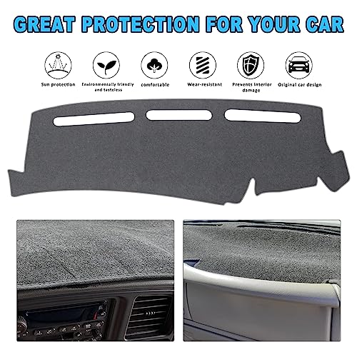 Dash Cover for 1999-2006 Chevy Silverado, GMC Sierra