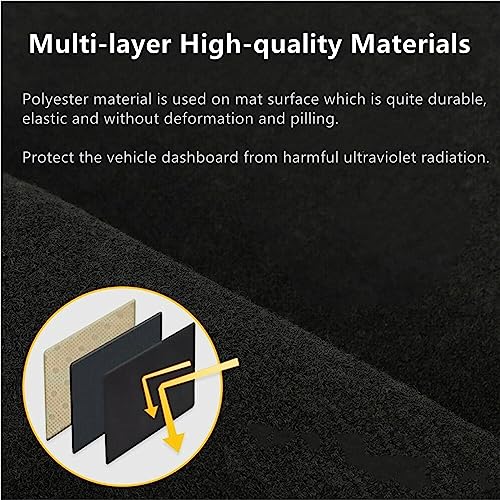 Dashboard Cover for Chevy Silverado, GMC Sierra, Tahoe