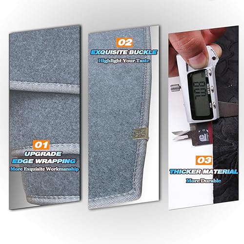 Dashboard Cover for 2004-2008 Ford F-150: Anti Glare UV-Proof