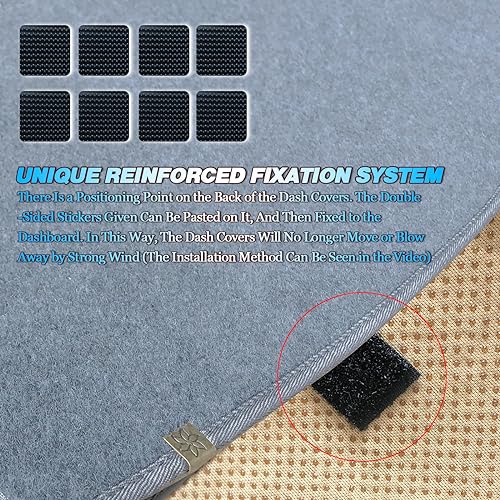 Dashboard Cover for 2004-2008 Ford F-150: Anti Glare UV-Proof