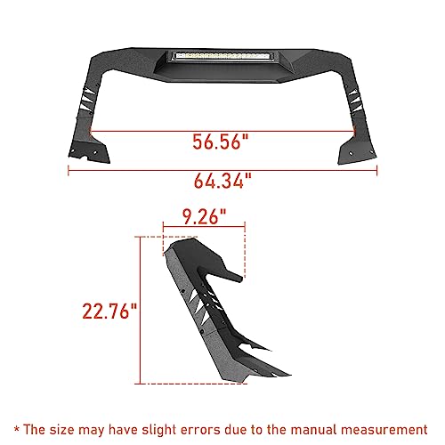 Bronco Madmax Sunshade w/ LED Light Bar