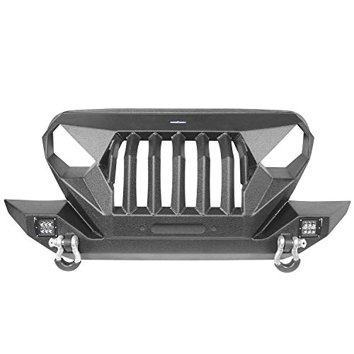 Jeep Madmax Bumper with Windshield Visor Cowl