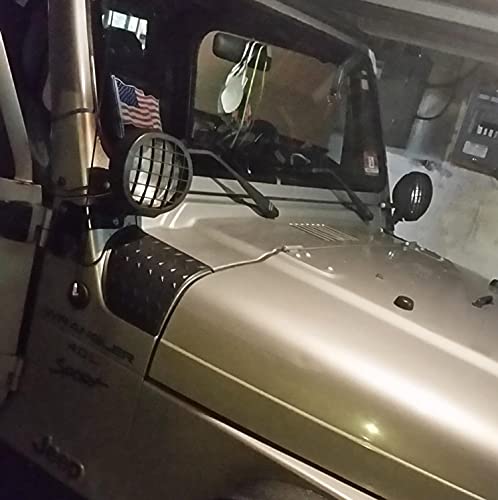 Jeep Wrangler TJ Cowl Armor Corner Guard