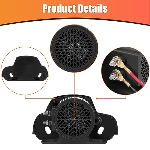 HK Backup Alarm Beeper 110dB for Trucks (2 Pcs)