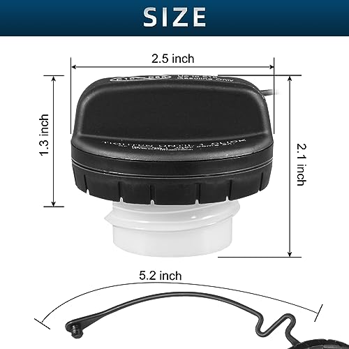 Universal Fuel Tank Cap for Toyota Vehicles