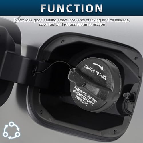 Compatible Fuel Tank Cap for Dodge Ram, Charger, Challenger