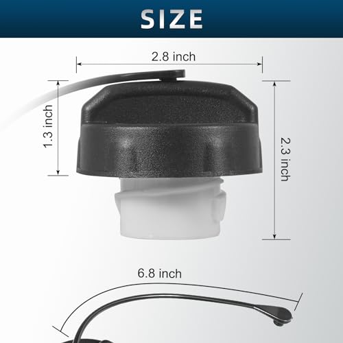 Compatible Fuel Tank Cap for Dodge Ram, Charger, Challenger