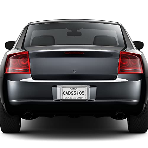 License Plate Plastic Bags with Adhesive, 100 Pieces