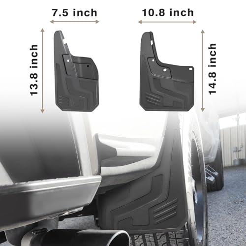 2023 Colorado Mud Flaps Front & Rear Guards