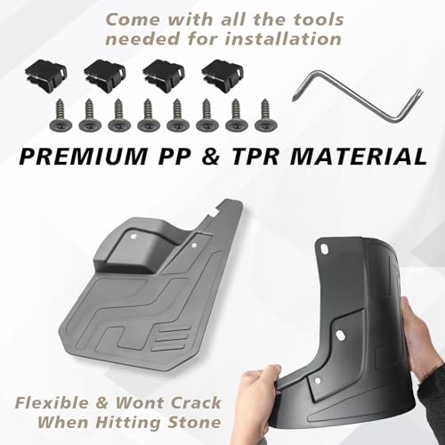 2023 Colorado Mud Flaps Front & Rear Guards