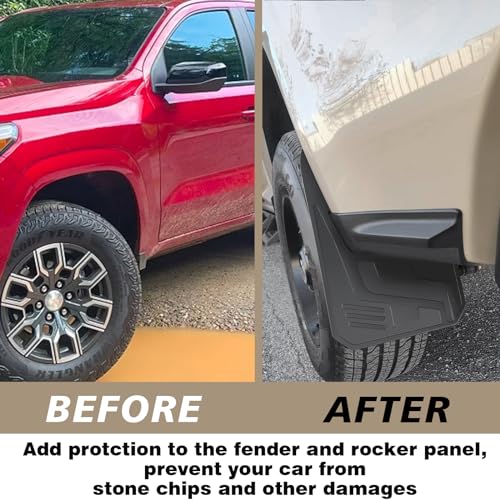 2023 Colorado Mud Flaps Front & Rear Guards