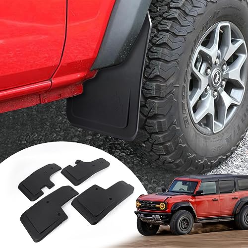 Ford Bronco 2021-2023 Mud Flaps Front Rear 4PCS