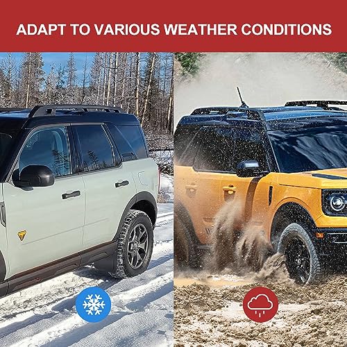 Ford Bronco 2021-2023 Mud Flaps Front Rear 4PCS