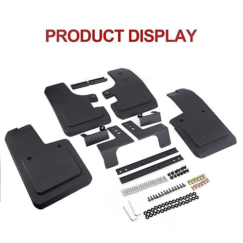 Ford Bronco 2021-2023 Mud Flaps Front Rear 4PCS
