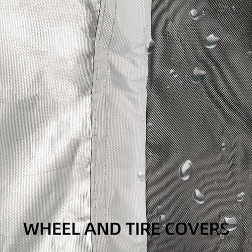 LANZMYAN Portable Spare Tire Cover, Wheel Protector