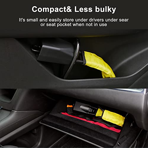 Universal Car Anti-Theft Steering Wheel Lock with 3 Keys