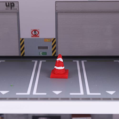 YIYIBYUS Model Cars Display Case with LED Lights