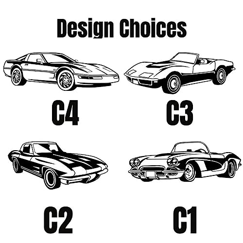 Custom Engraved Corvette Owners Collectible Coin | Model C1-C8