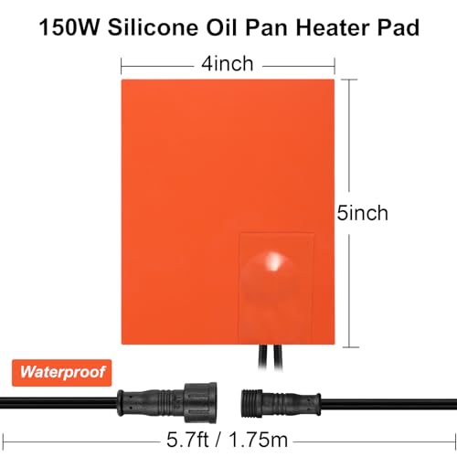Engine Heater Pad for Cold Weather Protection, 150W