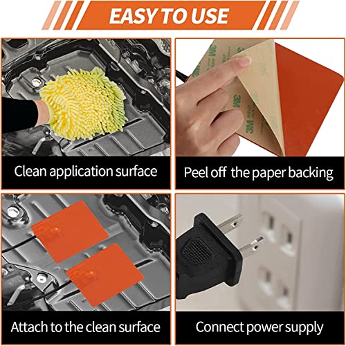 Car Truck Engine Heater Pad Silicone 120V 150W