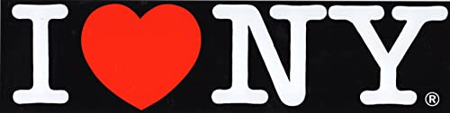 Officially Licensed NY Souvenir Bumper Sticker - 3x12