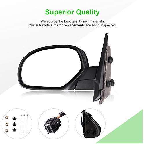 Scitoo Towing Mirrors for Chevy/GMC Silverado/Sierra (07-13)