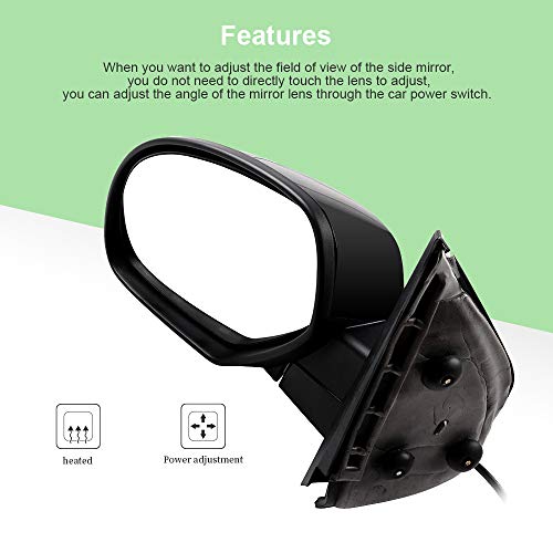 Scitoo Towing Mirrors for Chevy/GMC Silverado/Sierra (07-13)