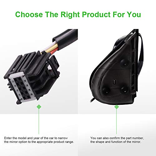 Scitoo Towing Mirrors for Chevy/GMC Silverado/Sierra (07-13)