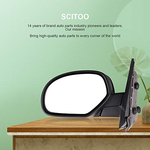 Scitoo Towing Mirrors for Chevy/GMC Silverado/Sierra (07-13)