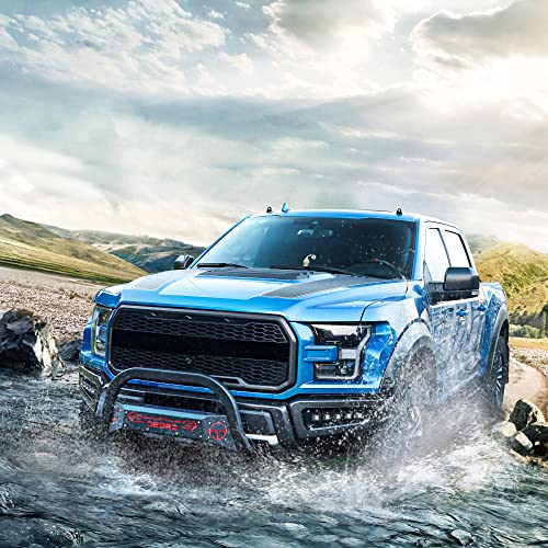 oEdRo Ford F150 Bull Bar, Front Bumper with Skid Plate