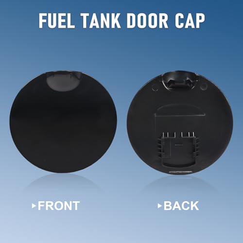 Ford F-150 Gas Tank Door Cap - Black