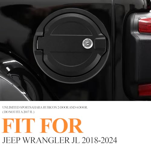 Jeep Wrangler JL Fuel Filler Door - Sahara