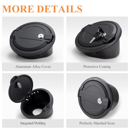 Jeep Wrangler JL Fuel Filler Door - Sahara