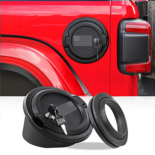 JeCar Locking Gas Tank Door for Jeep Wrangler