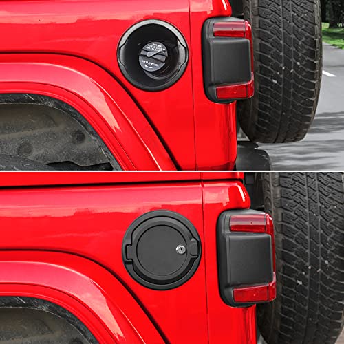JeCar Locking Gas Tank Door for Jeep Wrangler