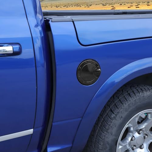 Carbon Fiber Gas Tank Door Cover for Dodge RAM