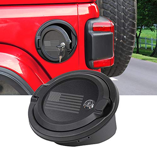 JeCar Locking Gas Tank Door for Jeep Wrangler