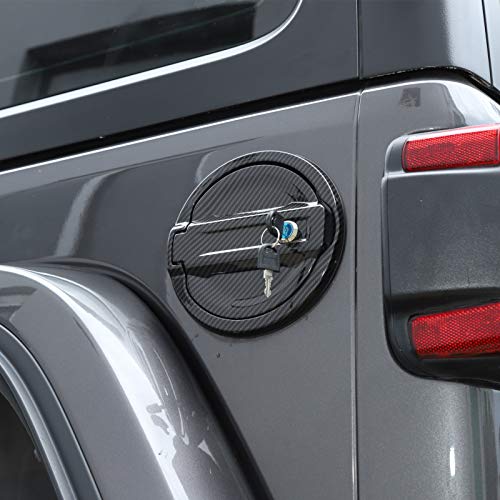 JeCar Locking Fuel Filler Cover for Jeep Wrangler