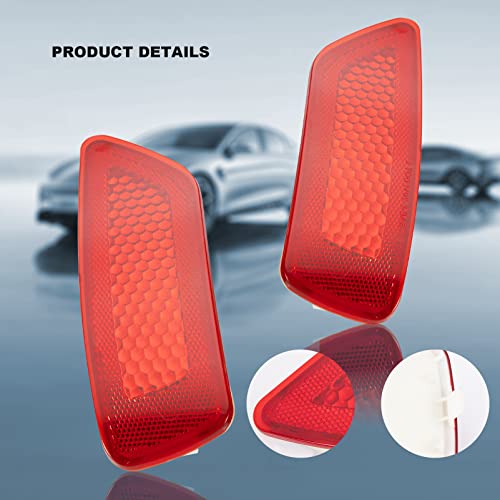 Rear Bumper Reflectors for Jeep Grand Cherokee, Dodge Journey, Compass