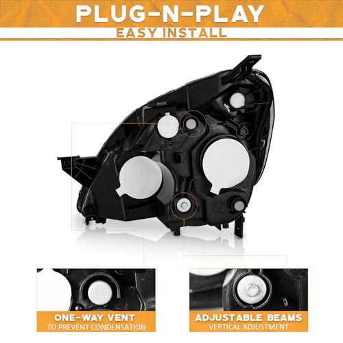 2005-2006 Honda CR-V 4-Door Sport Utility Headlights