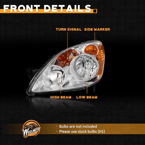 2005-2006 Honda CR-V 4-Door Sport Utility Headlights